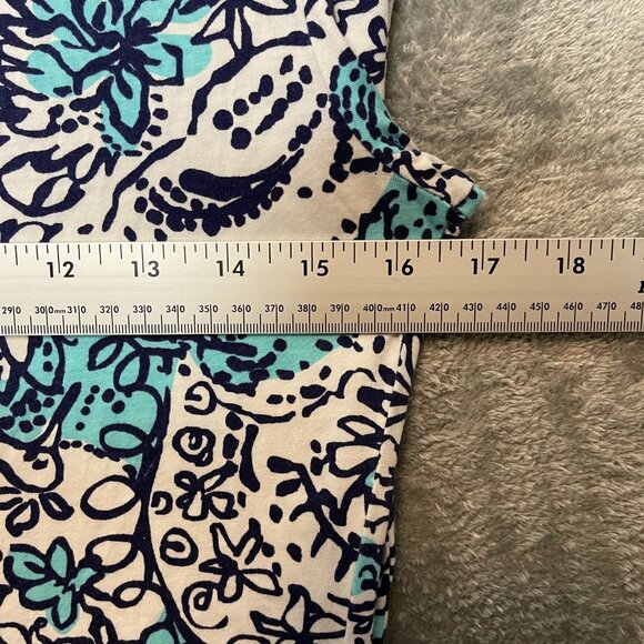 Lilly Pulitzer Women Pima Cotton Peru Juliet Hippy Hippy Tropical Preppy Dress S - Picture 7 of 12